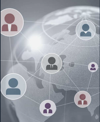 Global network connection visual